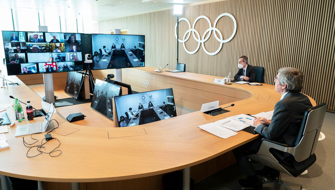 New Tokyo 2020 President welcomed by IOC EB