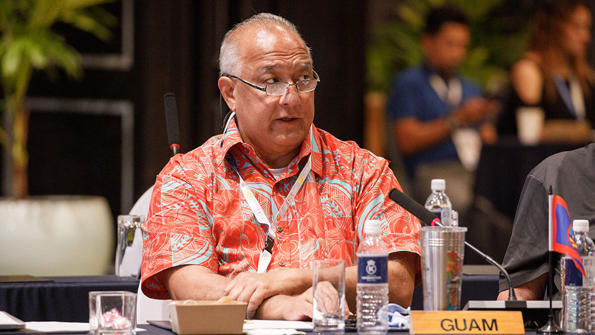 Befitting to mark Olympic Day at the Pacific Mini Games in Saipan says ONOC Secretary General Ricardo Blas